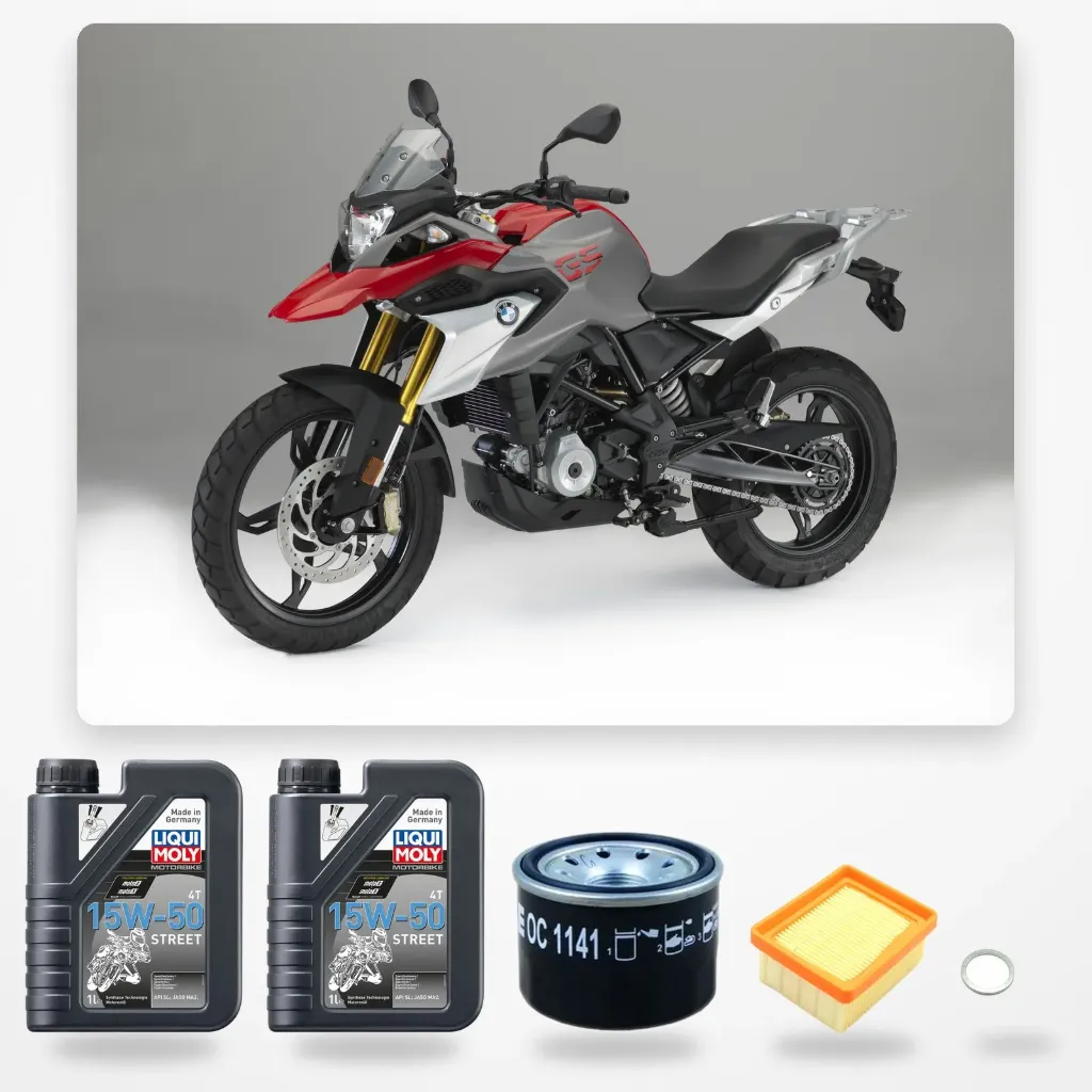 Kit Mantencion Bmw G310gs, G310r, Aceite Motorbike 4T 15W-50 Street