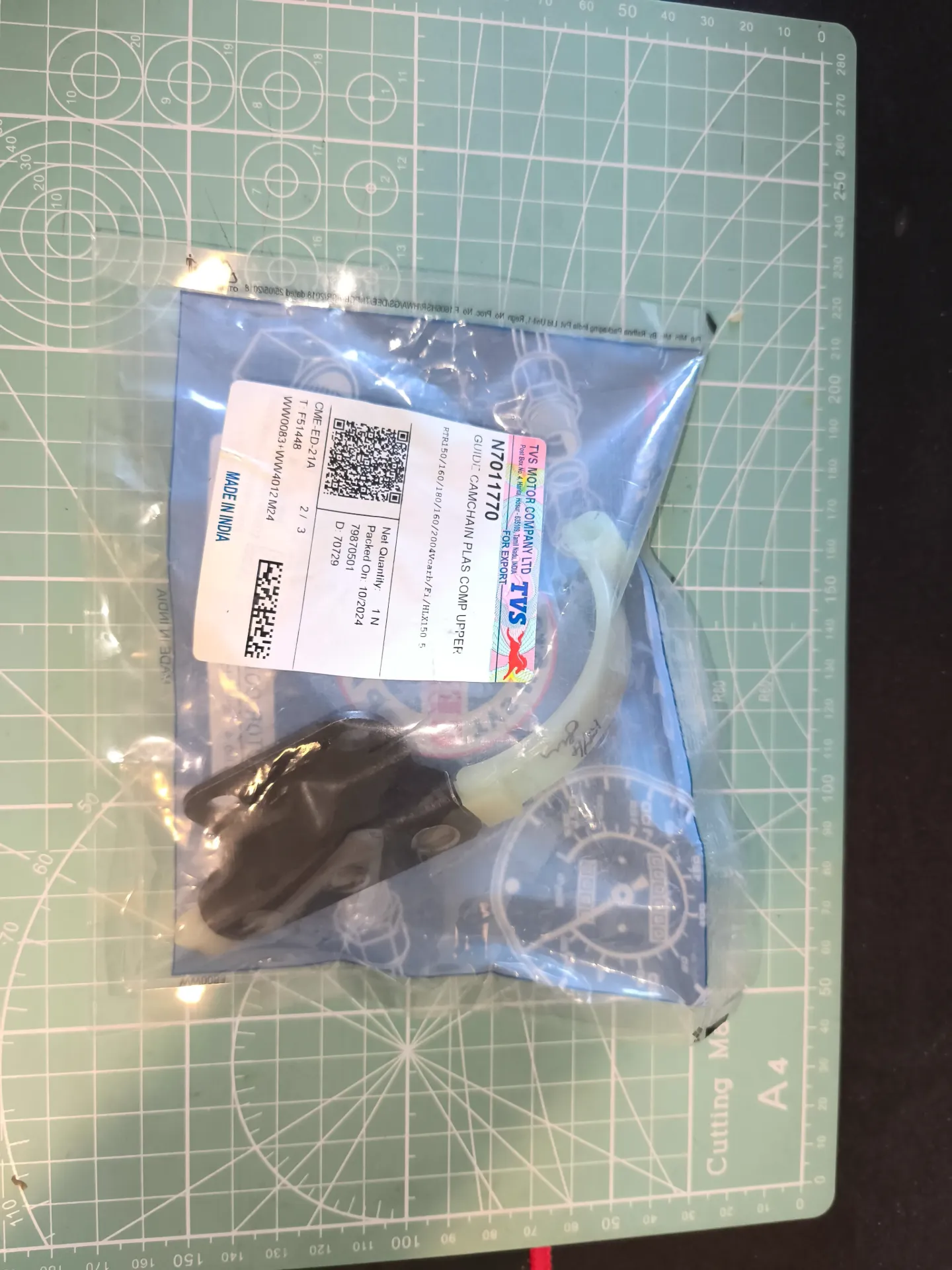 Guía superior cadena distribución G310gs-r