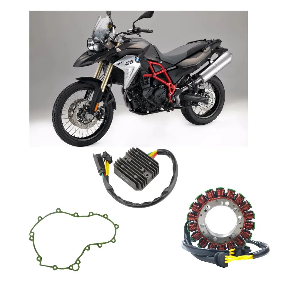 KIT ESTATOR, RECTIFICADOR Y EMPAQUE F800gs F650GS F700GS K72
