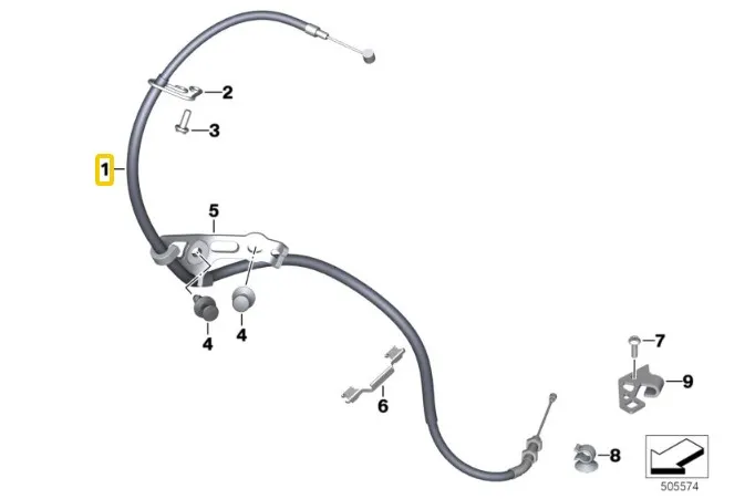 Piola Embrague F850gs