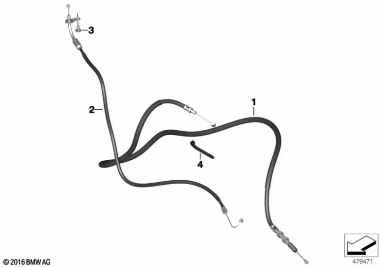 Piola acelerador G310 Gs-R