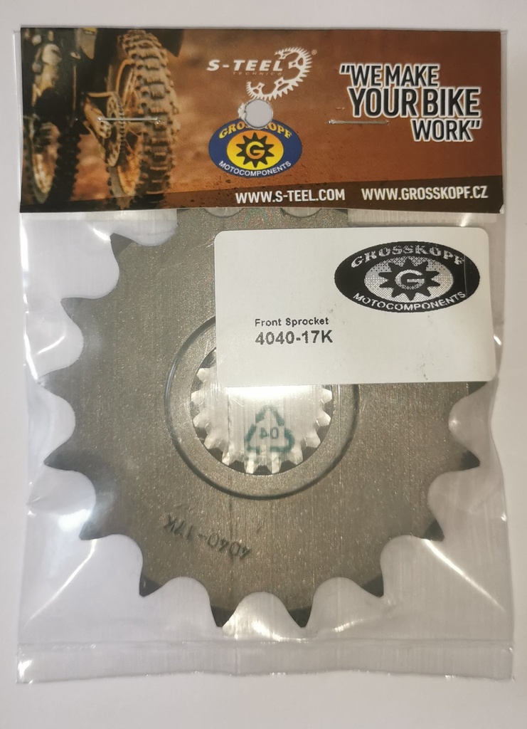Piñon de ataque BMW F650/700 17D