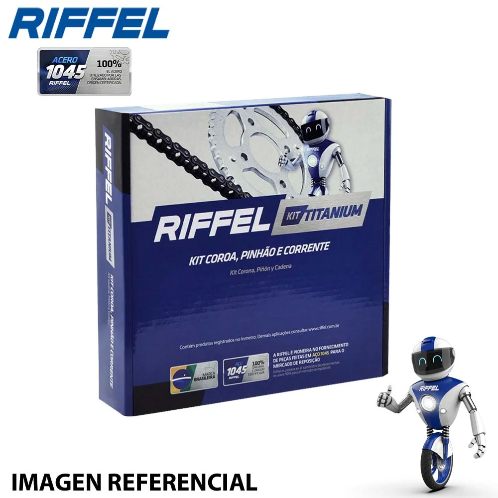 Kit Transmisión Riffel Titanium BMW G-310 GS