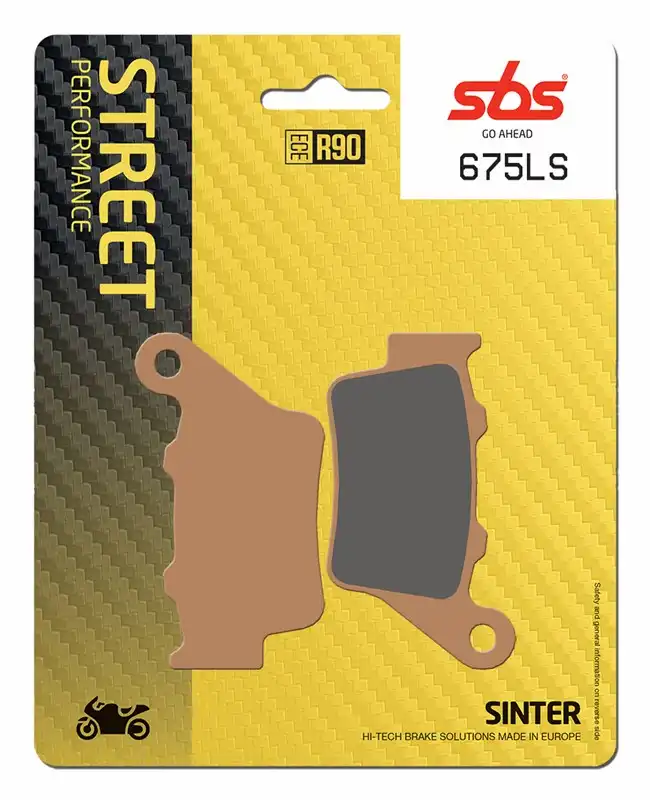 PASTILLAS DE FRENO PARA MOTO SBS 675LS