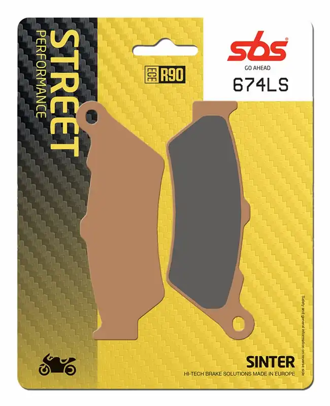 [34218562163 674LS] PASTILLAS DE FRENO PARA MOTO SBS 674LS